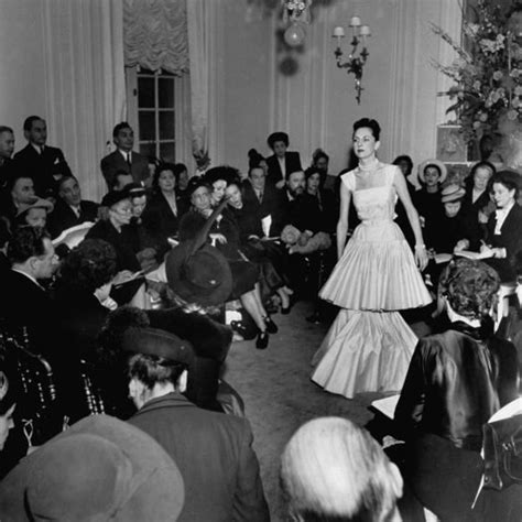 dior fashion show 1947